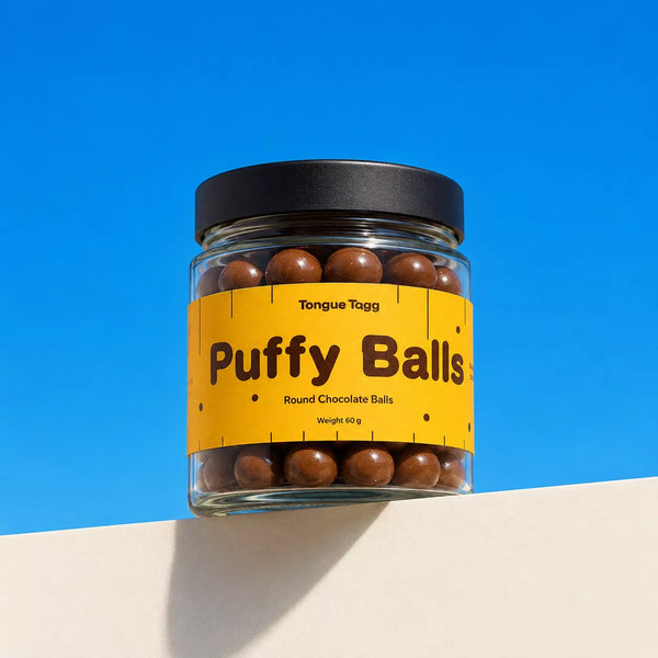 Puffy Balls - Round Chocolate Balls