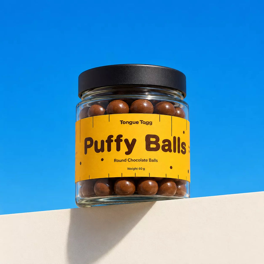 Puffy Balls - Round Chocolate Balls