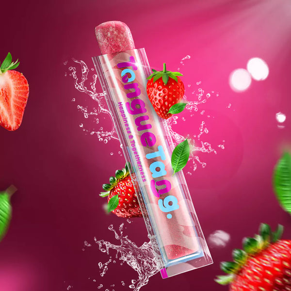 STRAWBERRY (15 LOLLIES)